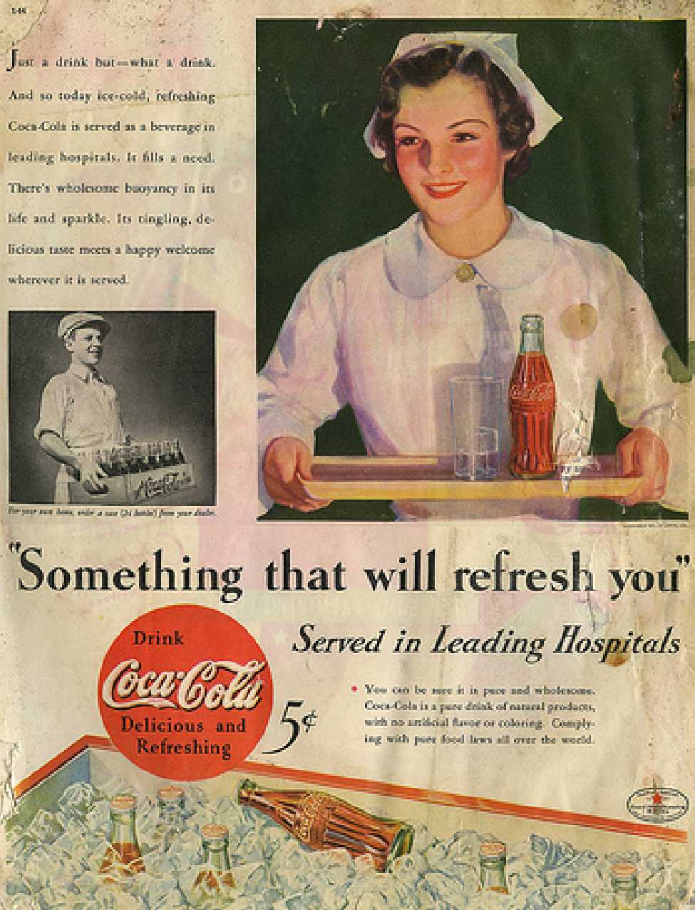 Who needs a nurse when you a Coke?