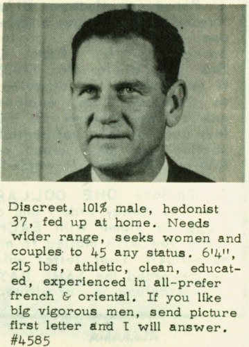 Home-bound with 1% extra manhood.