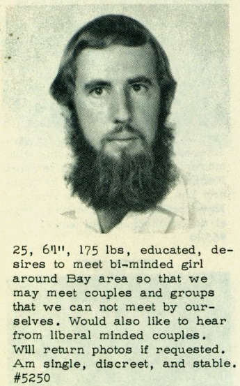 Desirable beard wants couplings.