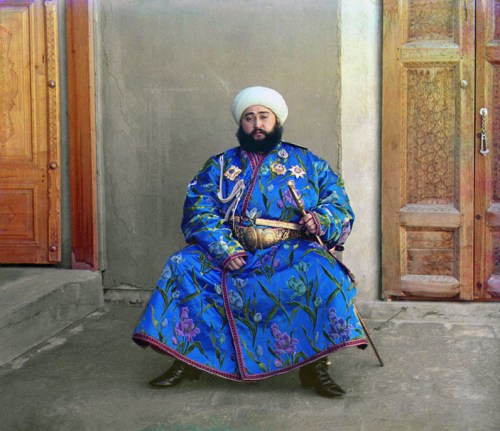 The Emir of Bukhara, 1911.