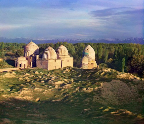 Shakh-i Zinde Mosque, 1911.