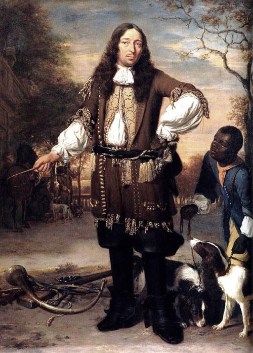 “Portrait of Johan de la Faille,” Jan Verkolje, 1670s.