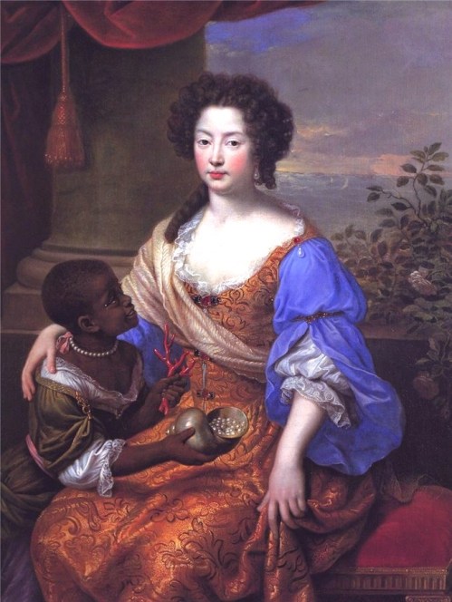 “Louise de Kéroualle, Duchess of Portsmouth,” Pierre Mignard, 1682.