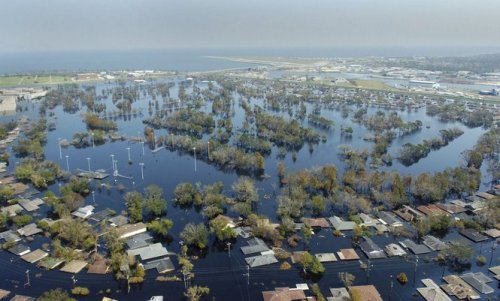 New Orleans’ Pontchartrain Park on September 9, 2005.