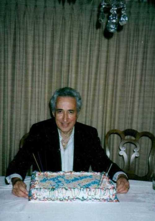My father at his 60th birthday party in 1993.